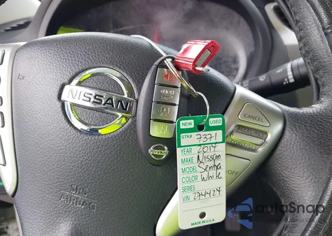 2014 Nissan Sentra Sl from USA, damaged, VIN 3N1AB7AP1EY274424